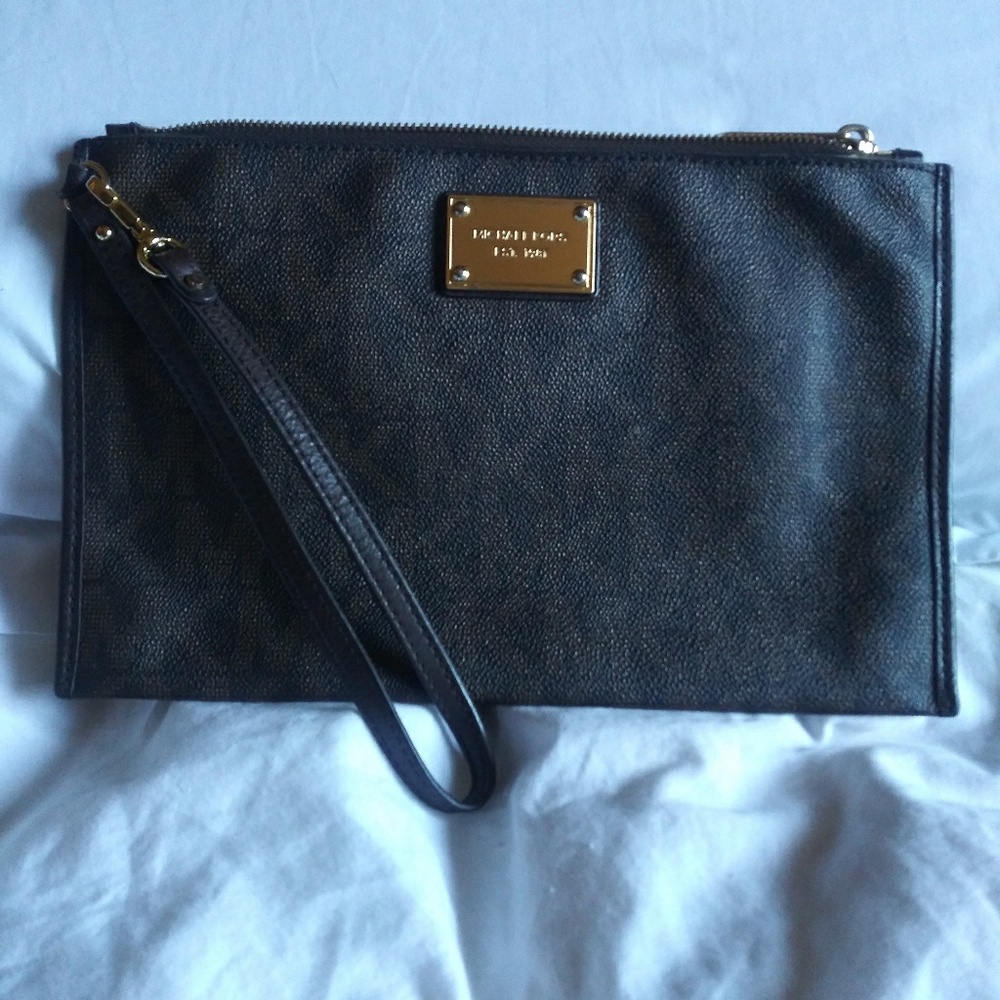 Michael Kors Monogram Clutch